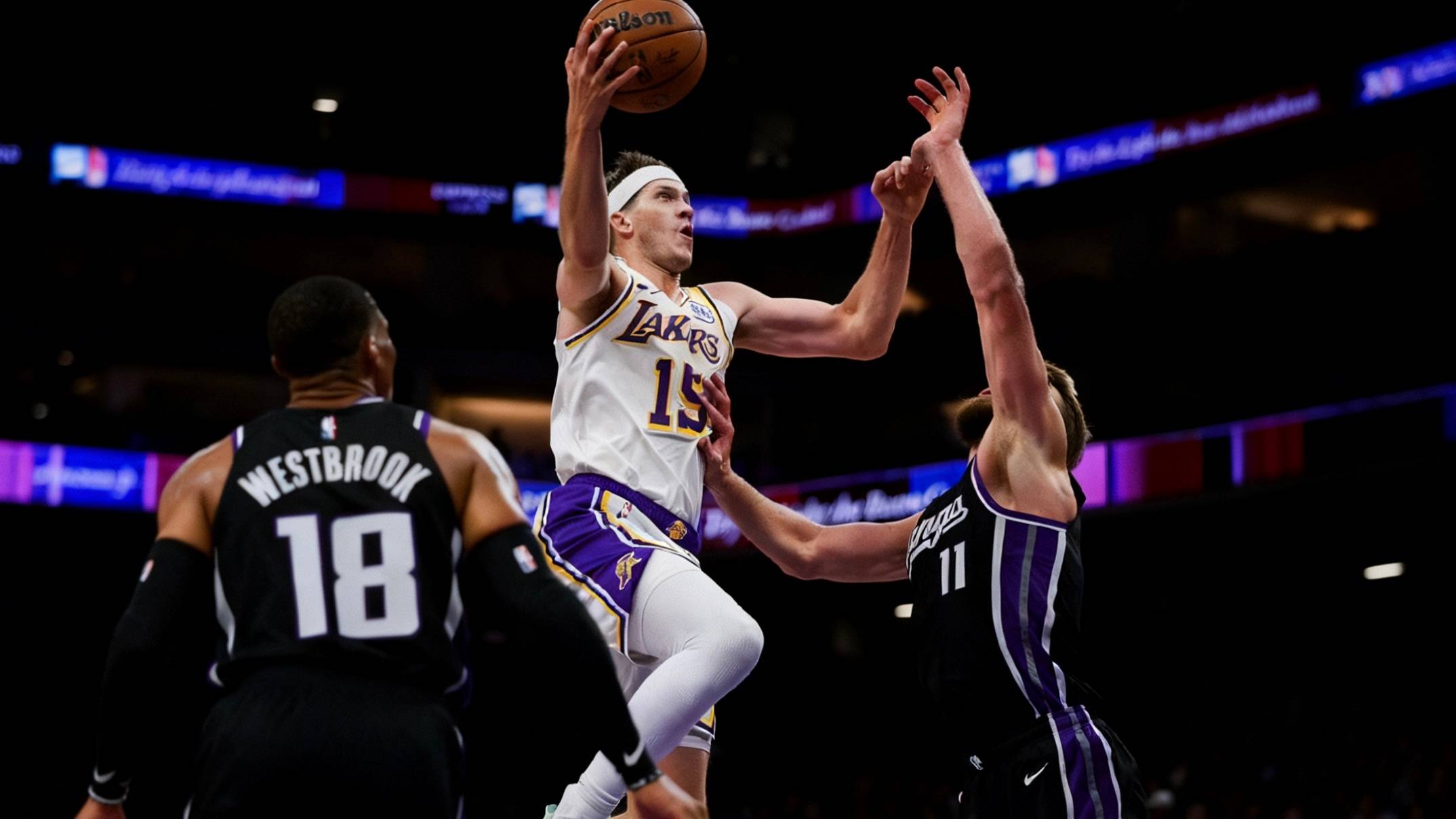 湖人横扫鹈鹕，丹尼·格林送出助攻